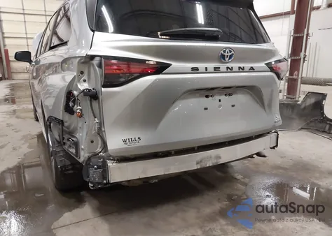 2022 Toyota Sienna Xle из США, поврежденный, VIN 5TDJRKEC9NS135975